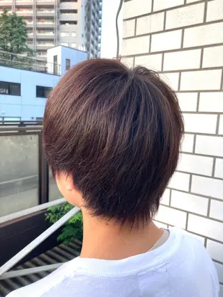 ショート カラー メンズ 新井　翼/銀座 メンズお任せくださいのヘアスタイル