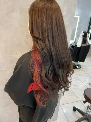 カラー SALOWIN栄 高須大貴のヘアスタイル