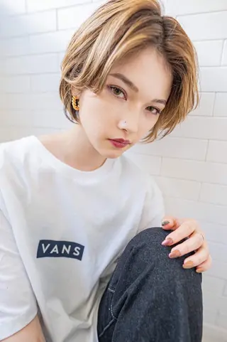 ミディアム カラー ヘアアレンジ 🎊LUZ🎊_公 式_🩵髪質改善🩵のヘアスタイル