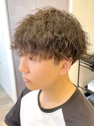 パーマ メンズ 💈メンズパーマ特化 金子温貴💈のヘアスタイル