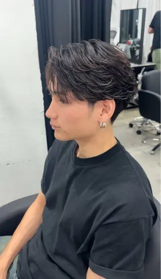 メンズ 岩佐 柚太のヘアスタイル