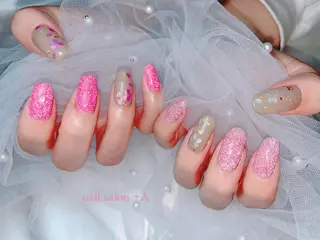 ロング Nail Salon +Aのネイルデザイン
