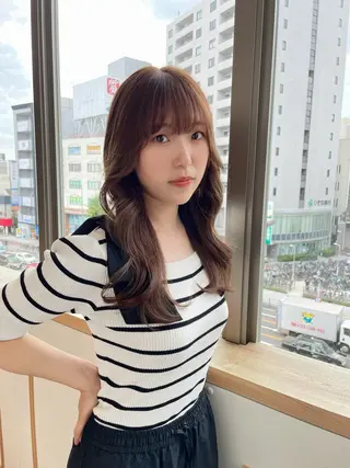 ロング ﾅﾂﾐ/韓国ヘア/ レイヤーカット🎀のその他イメージ