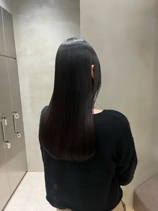 ロング カラー 八幡 空乃のヘアスタイル