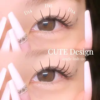 マツエク・マツパ 𝐓𝐎𝐍𝐄./ 𝐌𝐚𝐡𝐨🌺のマツエク・マツパデザイン