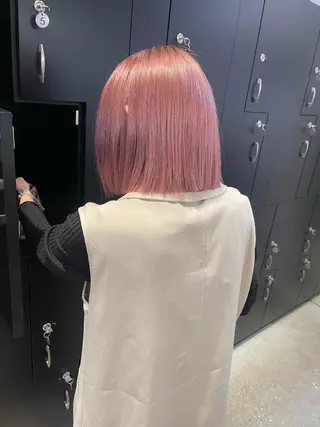 ショート カラー 〻ツヤハイトーン🩰 🤍HARUCAのヘアスタイル