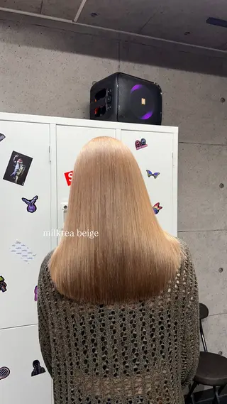 ロング カラー CYAN 京都駅前店（シアン）所属・🩷  ayaka 🩷のヘアスタイル