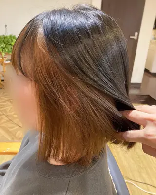 ミディアム ルミ エールのヘアスタイル