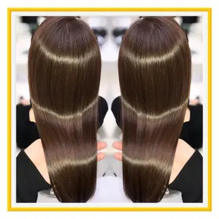 セミロング カラー パーマ ヘアアレンジ メンズ キッズ マツエク・マツパ 30代からの上質な ヘアケア  大西のヘアスタイル