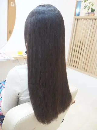 ロング 中江 規久のヘアスタイル