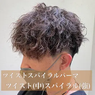 パーマ メンズ 【ニュアンスパーマ】 西岡拓海のヘアスタイル