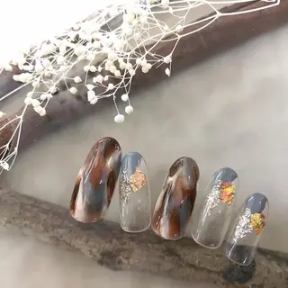 ネイル ⭐︎休業中の練習⭐︎ JNA認定講師髙橋のネイルデザイン