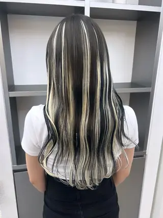 ミディアム MiRI💜地毛級 エクステ✖似合わせ技のヘアスタイル