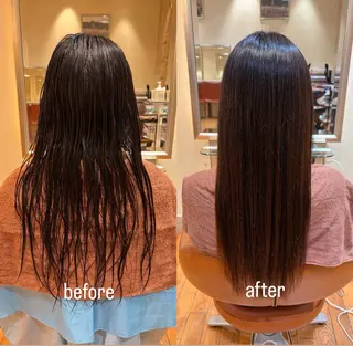 ロング BEAUTRIUM265所属・【ストレート】 平野枝莉のヘアスタイル