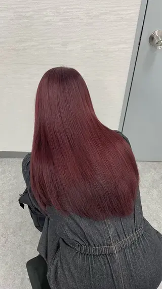 カラー 🤍ブリーチなし ブラウンhimi🤍のヘアスタイル