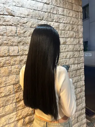 ロング HONOKA/矯正/ ボブ/艶感カラーのヘアスタイル