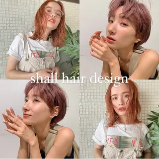 ミディアム 平居 リサのヘアスタイル