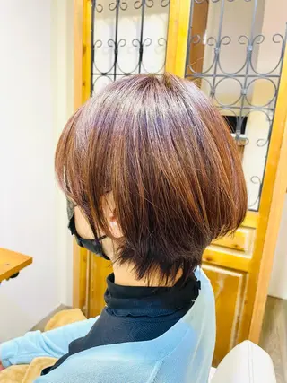 ショート 山木 裕子のヘアスタイル