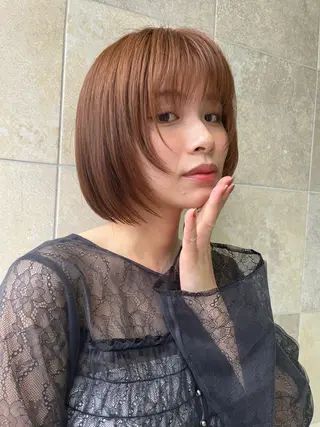 ショート 艶髪/透明感/ 三宅晴香のヘアスタイル