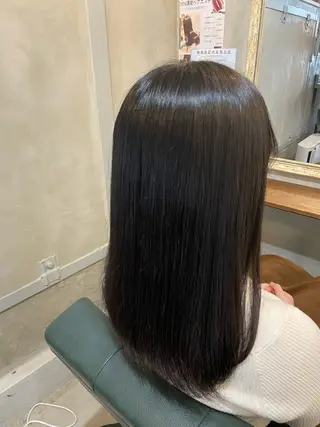 カラー 🎀カット 縮毛矯正 モデル /烏丸御池のヘアスタイル