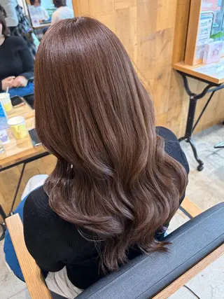 カラー 髪質改善カラー× レイヤー/rinaのヘアスタイル