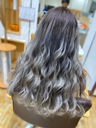ロング カラー 堀 大輔のヘアスタイル