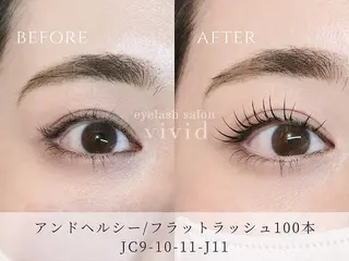 マツエク・マツパ vividビビッド 門前仲町店のマツエク・マツパデザイン