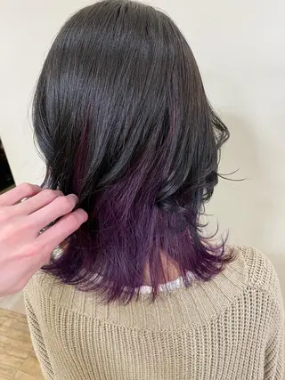 カラー SALOWIN栄 高須大貴のヘアスタイル