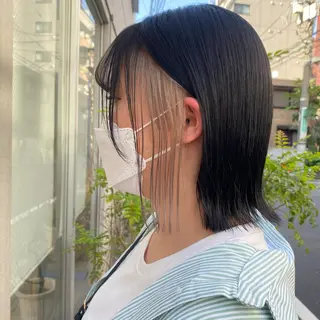 ミディアム カラー 🪭risa 暖色/レイヤー🪭のヘアスタイル