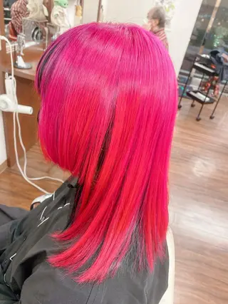 ミディアム カラー ✨コーンロウ✨ 本田さゃかのヘアスタイル