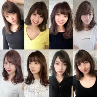ショート カラー Soleria 田中慎一のヘアスタイル