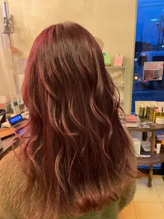カラー hair make echo滿木あい花のヘアスタイル