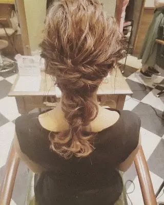 セミロング ヘアセット/髪質改善 /カラー/TADOのヘアスタイル