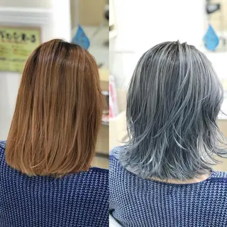 ミディアム カラー AVANCE 長尾 尚悟のヘアスタイル