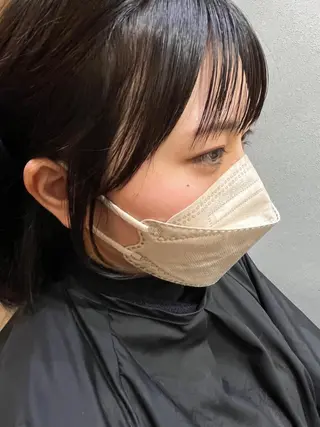 ミディアム カラー パーマ ヘアアレンジ メンズ キッズ ネイル アイブロウ times salon名駅所属・久木原 ゆりのヘアスタイル
