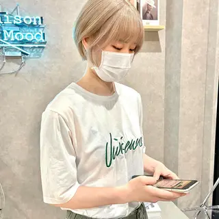 ショート 河原 亮のヘアスタイル