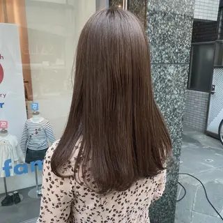 セミロング カラー マンツーマン半個室 tamuraのヘアスタイル