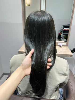 ロング 大宮レイヤーカット× 透明感カラー　rioのヘアスタイル