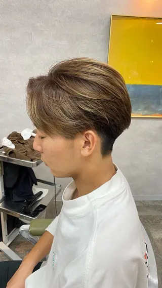 ショート 飯田 雷晟のヘアスタイル