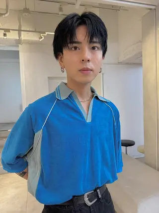 ショート メンズ 🇰🇷カルマパーマ kaito🇰🇷のヘアスタイル