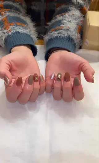ネイル 🐉✨️ ℳ🐯💚のネイルデザイン