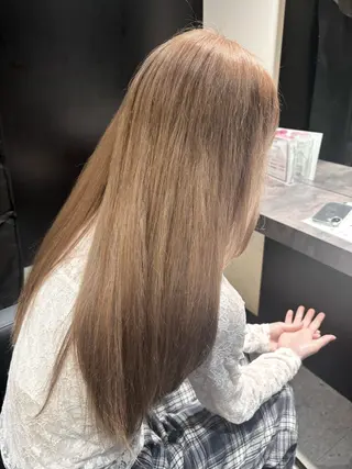 ロング 佐々木 輝人のヘアスタイル