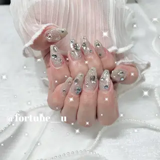 ネイル 💜5/4空✩.* Yuuna💜のネイルデザイン