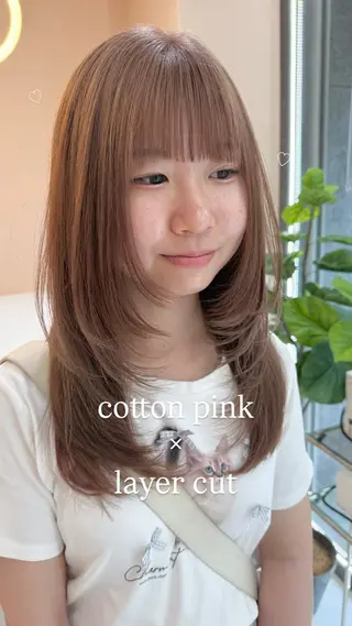 ロング カラー 🫧赤み消し*艶髪 nanami🫧のヘアスタイル