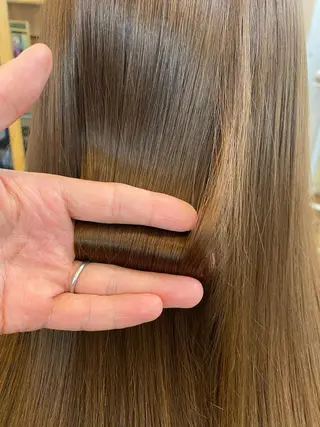 ロング 千 田のヘアスタイル