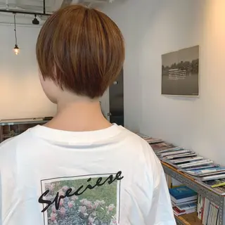 ショート コウノス マサコのヘアスタイル