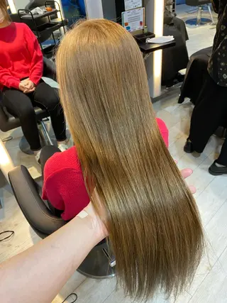 ロング カラー 鈴木/ニュアンス パーマ/メンズのヘアスタイル