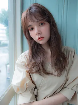 ロング カラー 廣澤 雅生のヘアスタイル