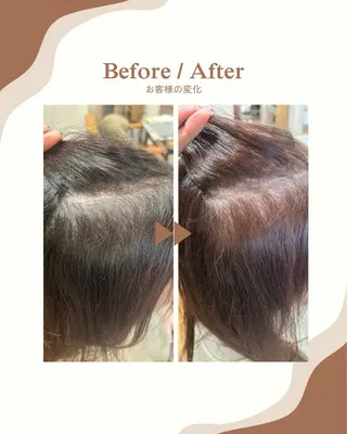 ロング カラー foglia所属・foglia🌼 根本結衣のヘアスタイル