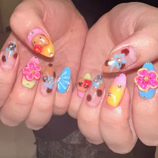 ネイル 🎶個性派ネイル💅 /Komachi❤️のネイルデザイン